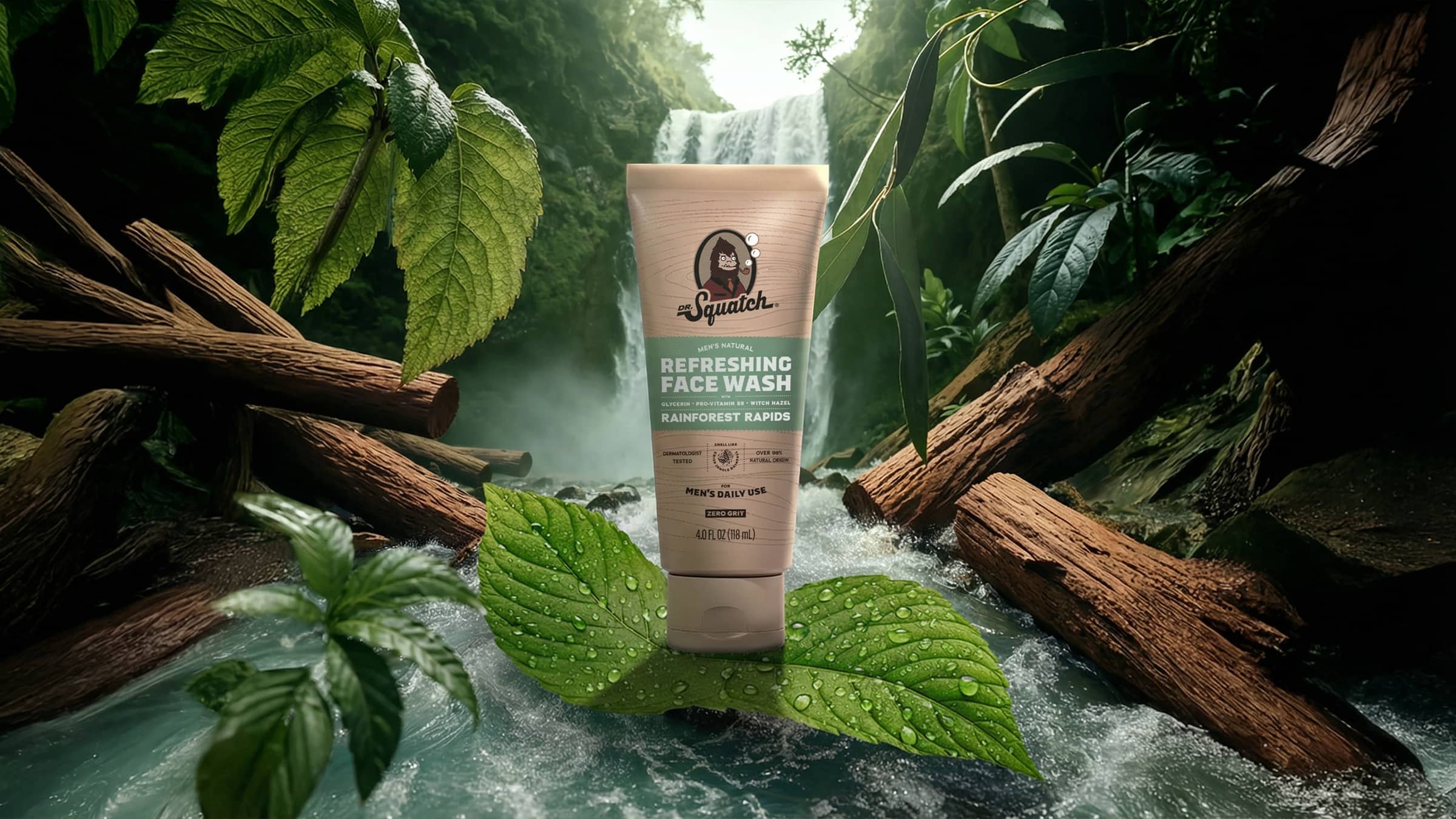 Rainforest Rapids Refreshing Face Wash - Freshness Built for Men