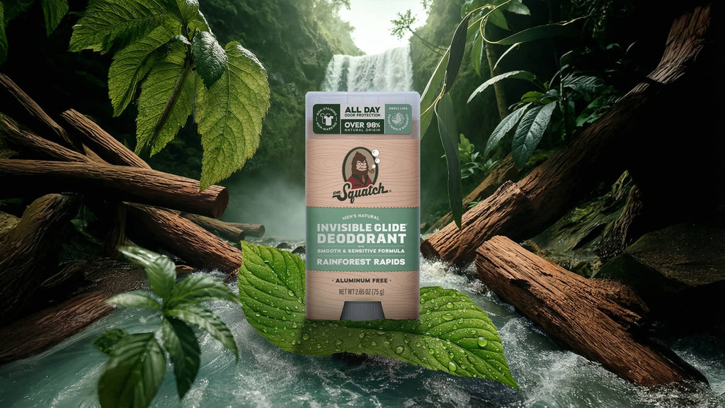 Rainforest Rapids Invisible Glide Deodorant - Shower Gear That Delivers