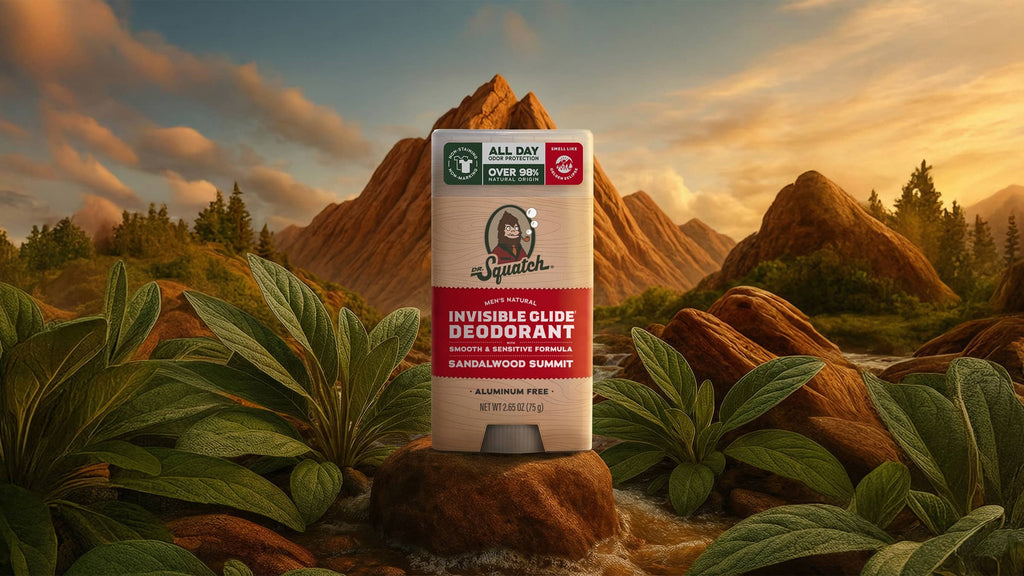 Sandalwood Summit Invisible Glide Deodorant - Freshen Up the Smart Way