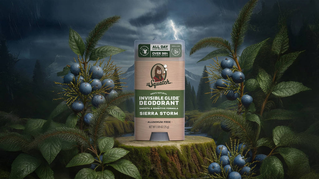 Sierra Storm Invisible Glide Deodorant - Send Dirt Out and Fresh In