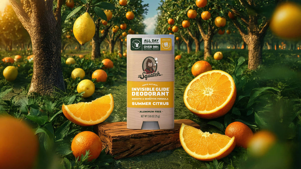 Summer Citrus Invisible Glide Deodorant - Freshen Up Before You Go