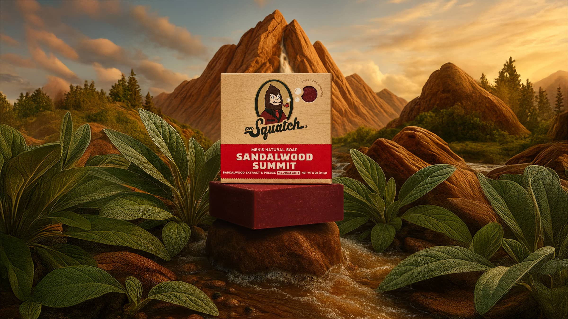 Sandalwood Summit - Rugged Soap for Men