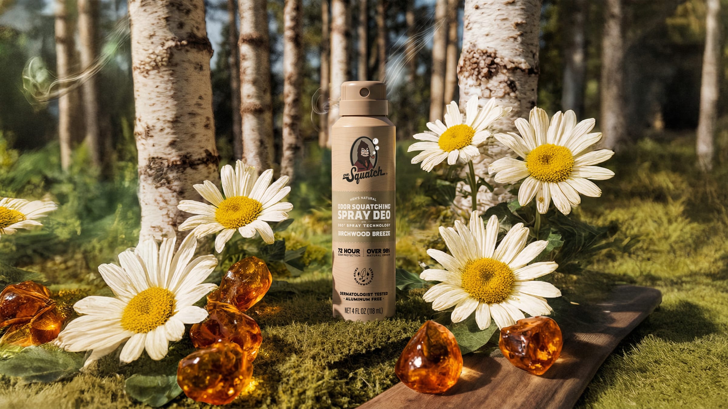 Birchwood Breeze Spray Deodorant - Clean Up and Feel Ready
