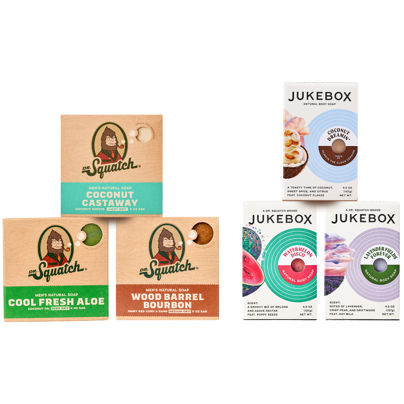 His & Hers Natural Soap Set - Fresh Scent No Hassle