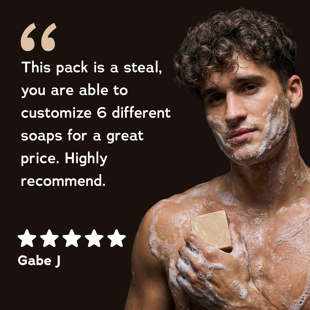 Exclusive: Bar Soap 6-Pack - The Bar Men Reach For