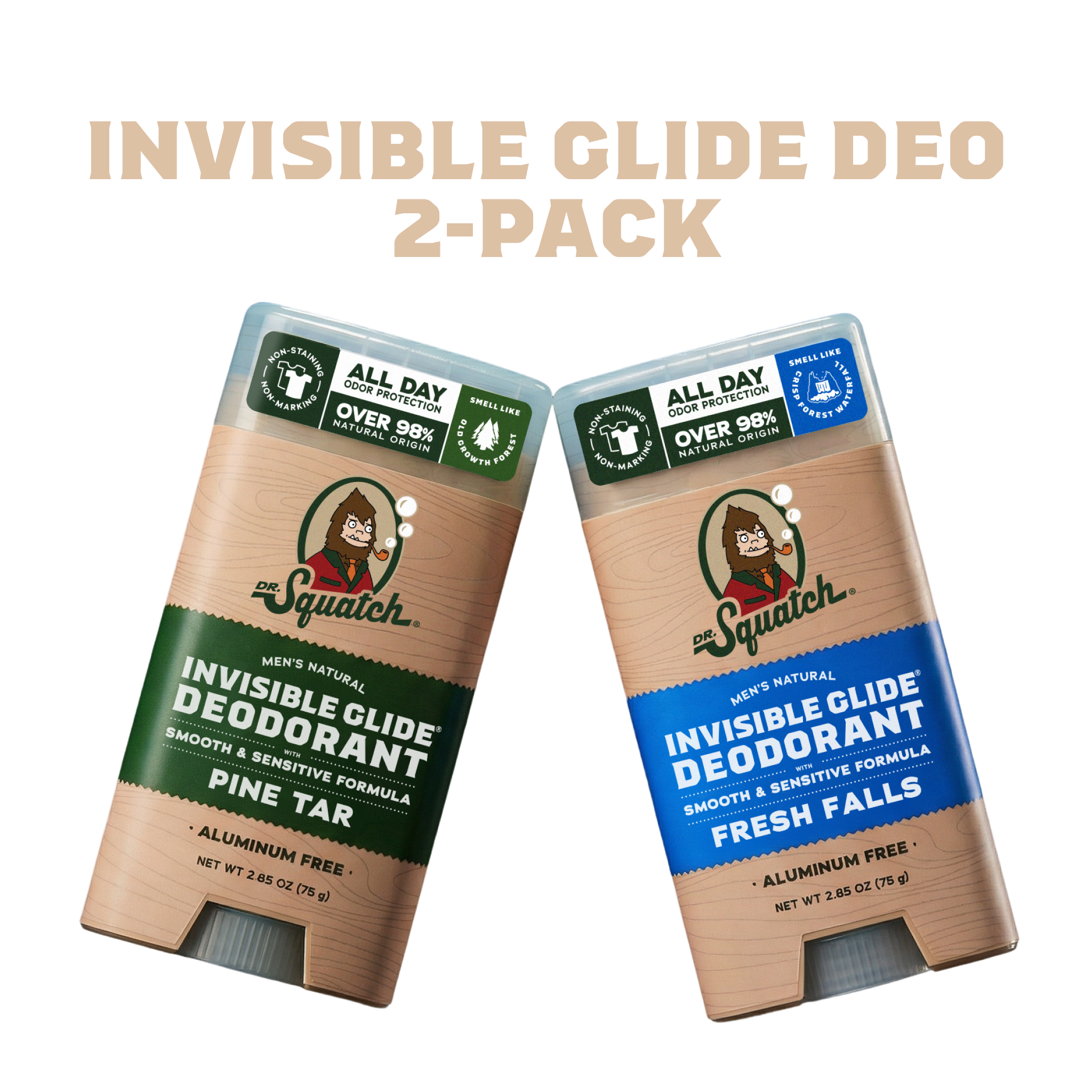 Exclusive: Invisible Glide Deodorant 2-Pack Trial - Soap That Pulls Its Weight