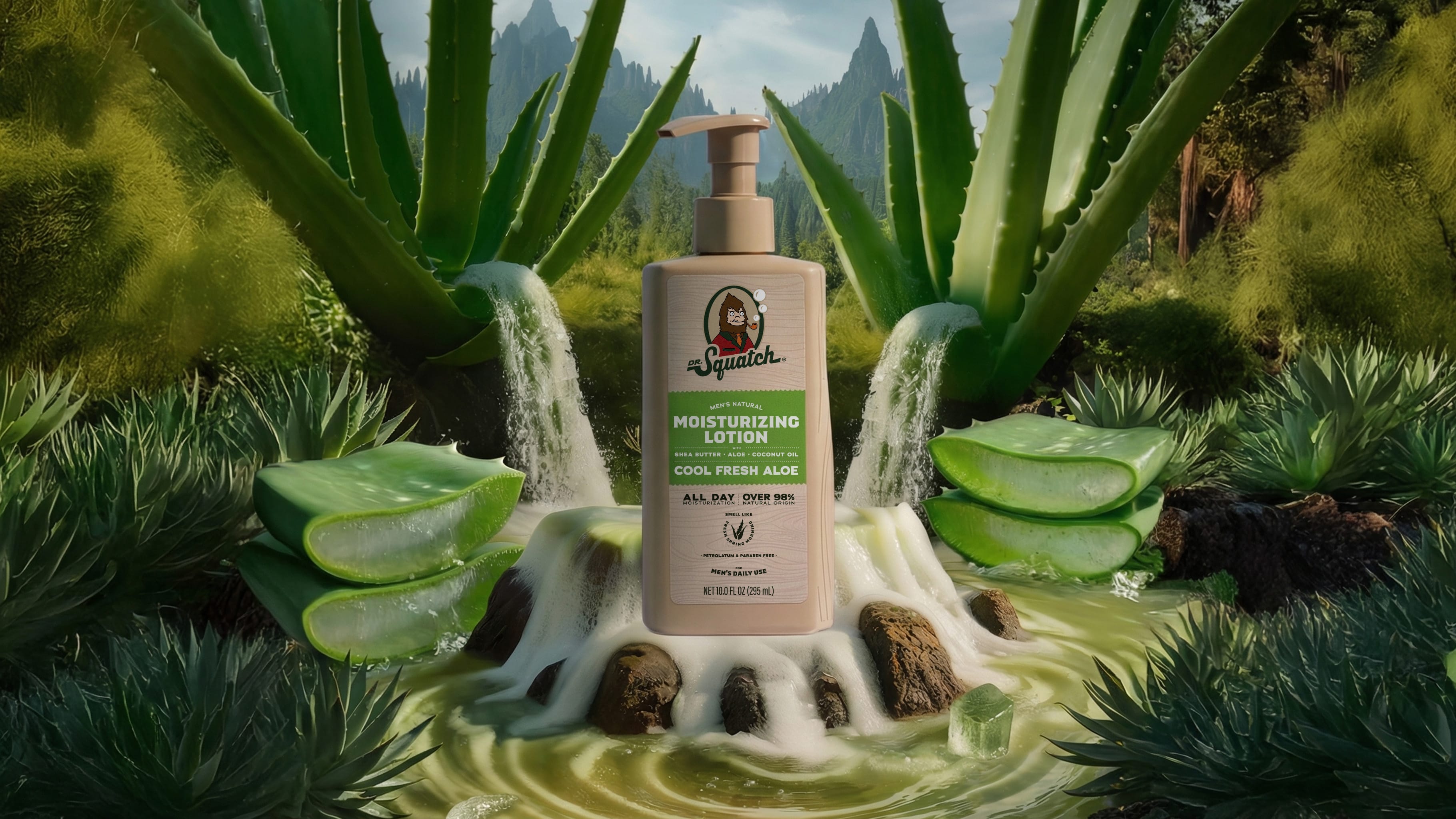 Cool Fresh Aloe Lotion - Start Fresh With Clean Skin