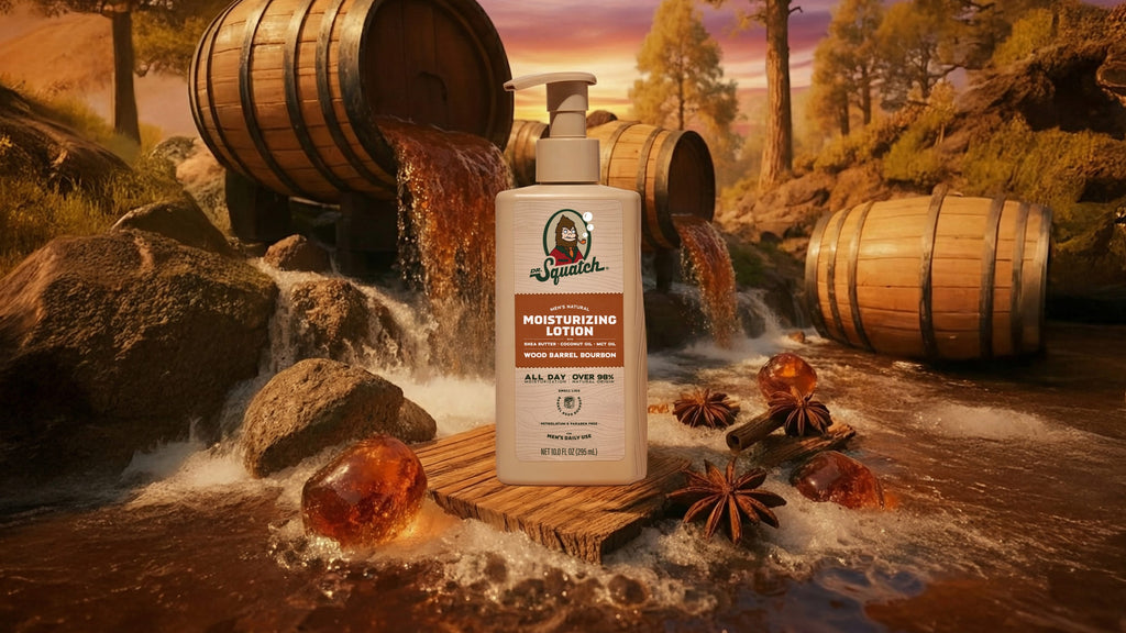Wood Barrel Bourbon Lotion - Soap Built for Daily Grind