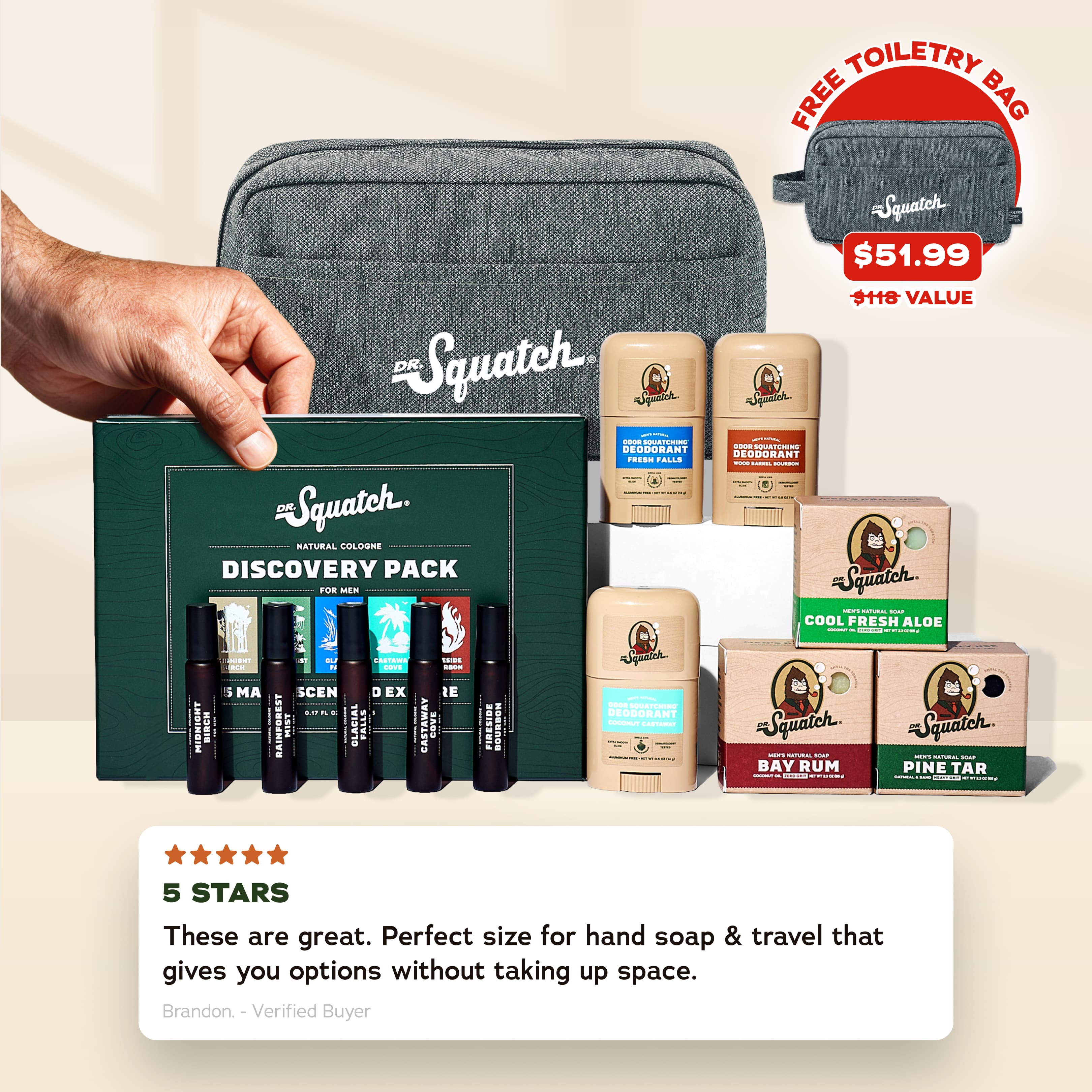 Scent Sampler Set - Shower Strong Every Day
