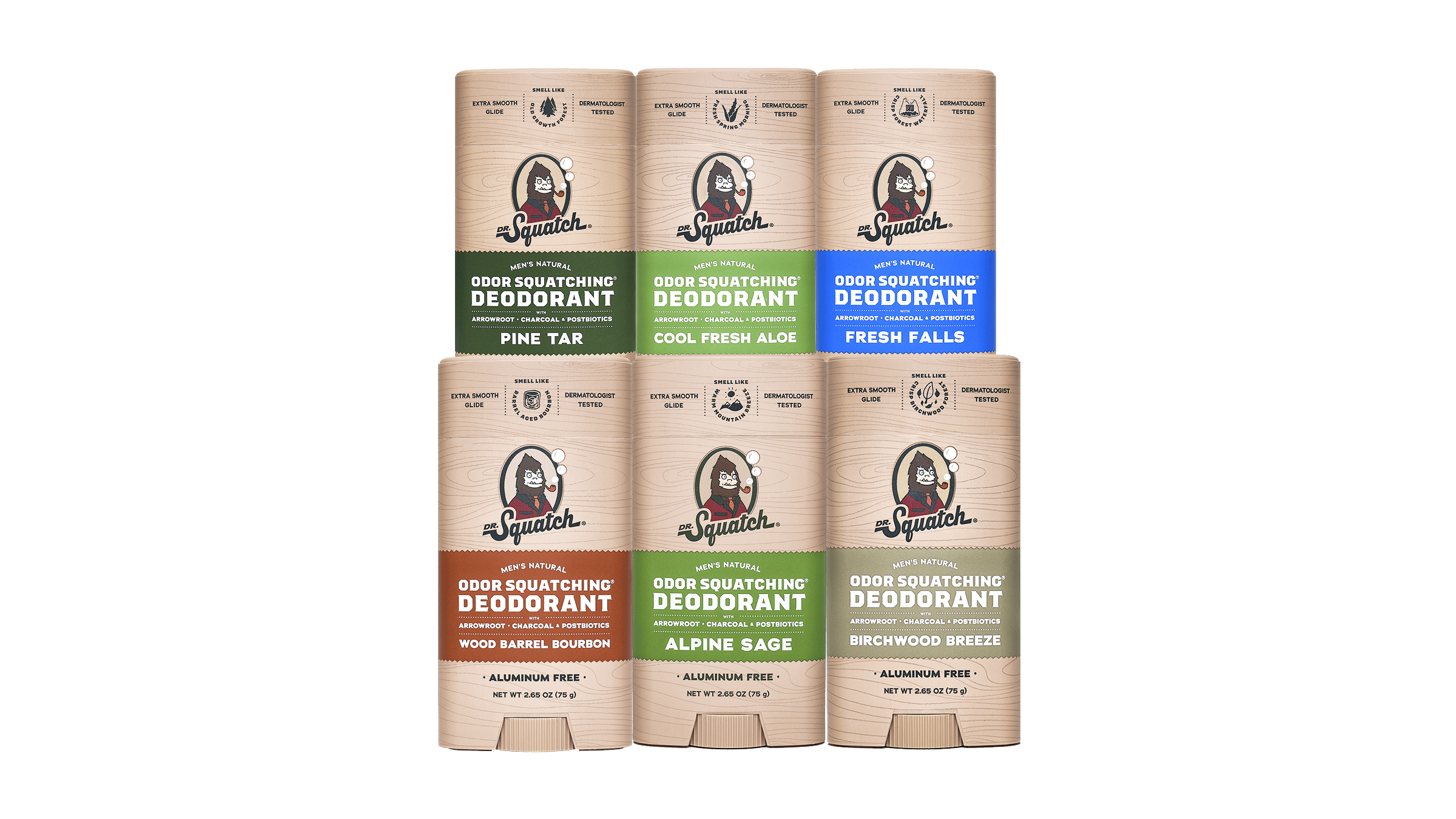 Deodorant 6-Pack - Find a Better Way to Lather