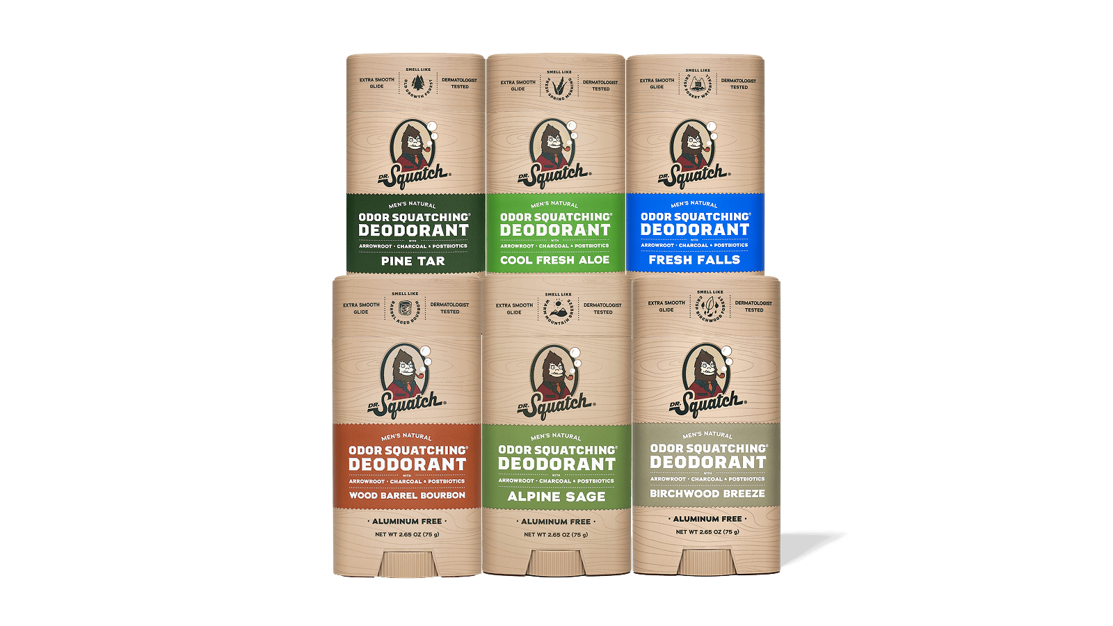 Deodorant Subscription - 6 Sticks - Get Fresh Fast