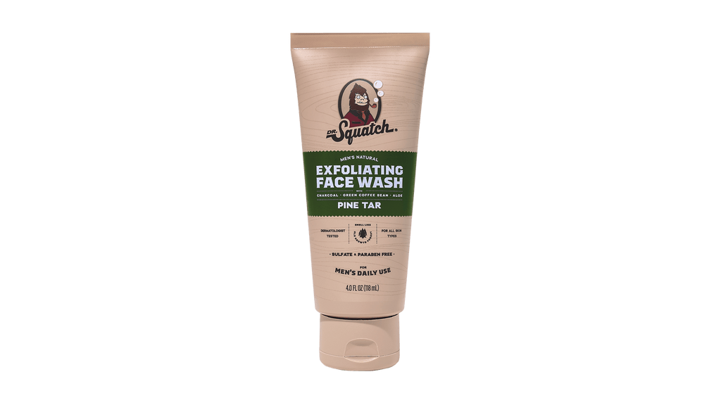 Pine Tar Exfoliating Face Wash - Bring on the Fresh