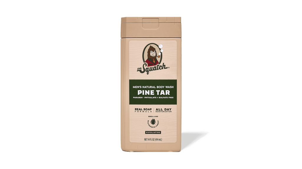 14 oz Pine Tar Exfoliating Body Wash - Soap That Gets It Done