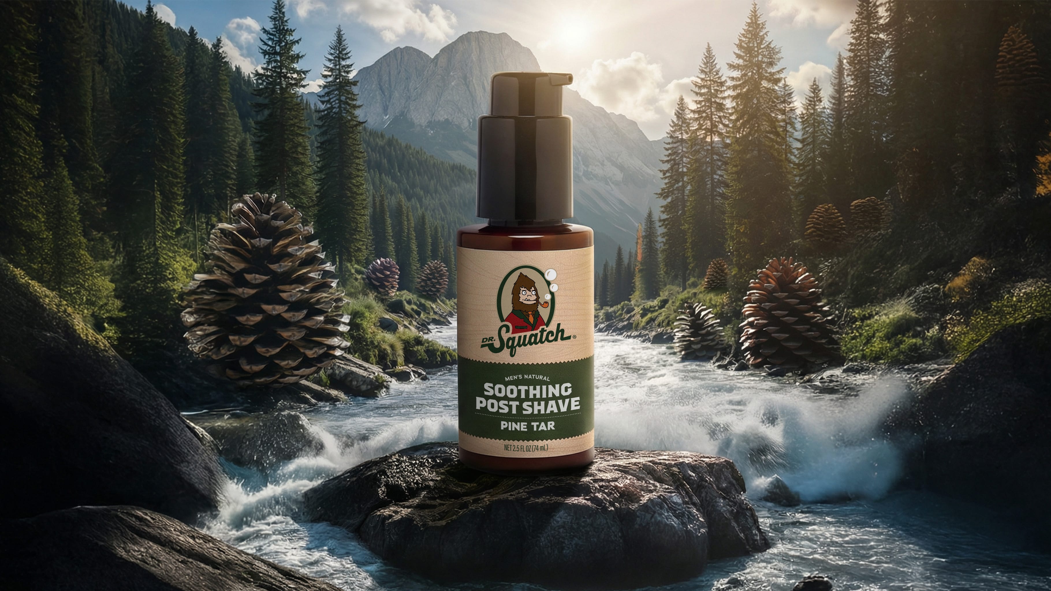 Soothing Post Shave Pine Tar - Shower Fresh Every Morning