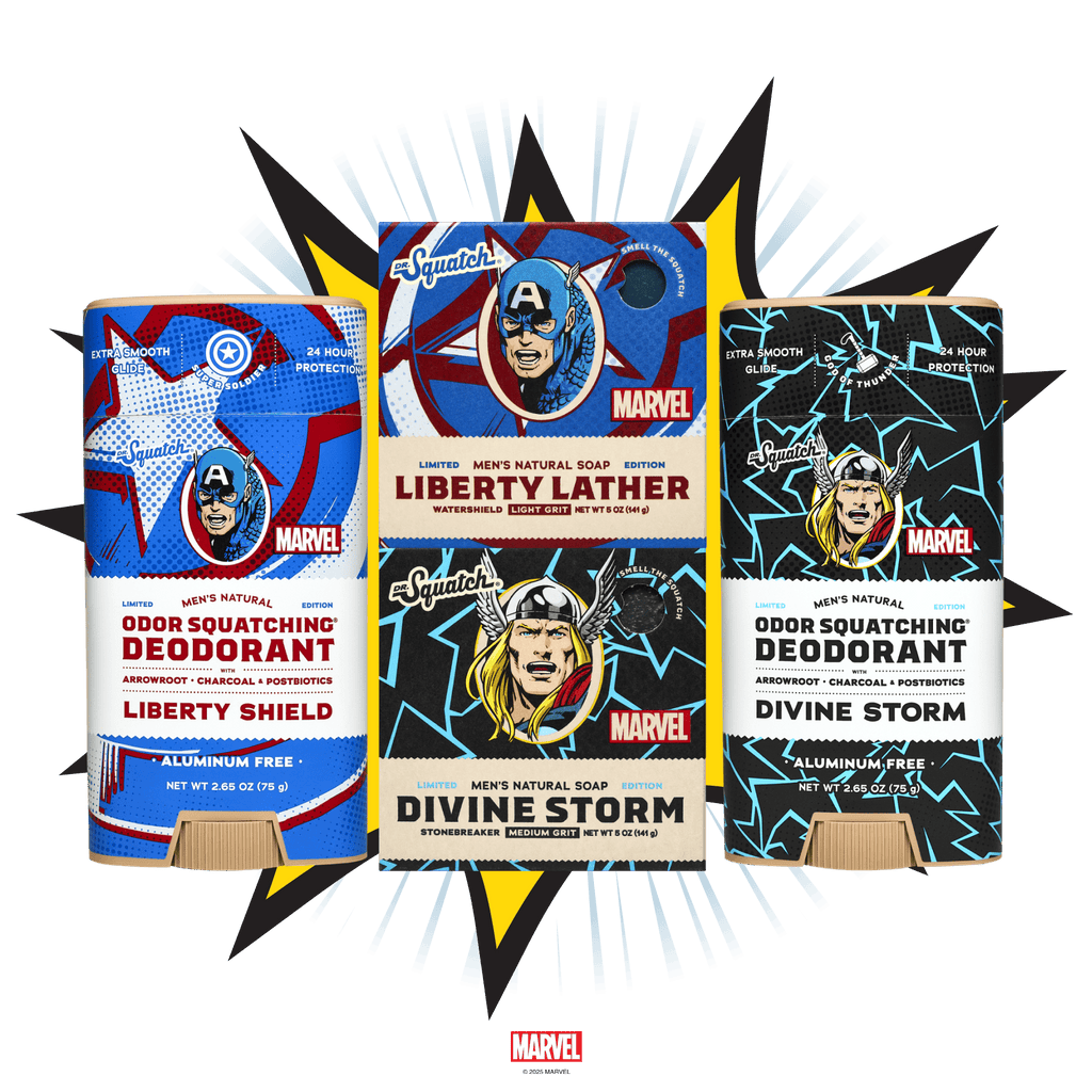 Avengers Soap & Deodorant Set - The Bar Means Business