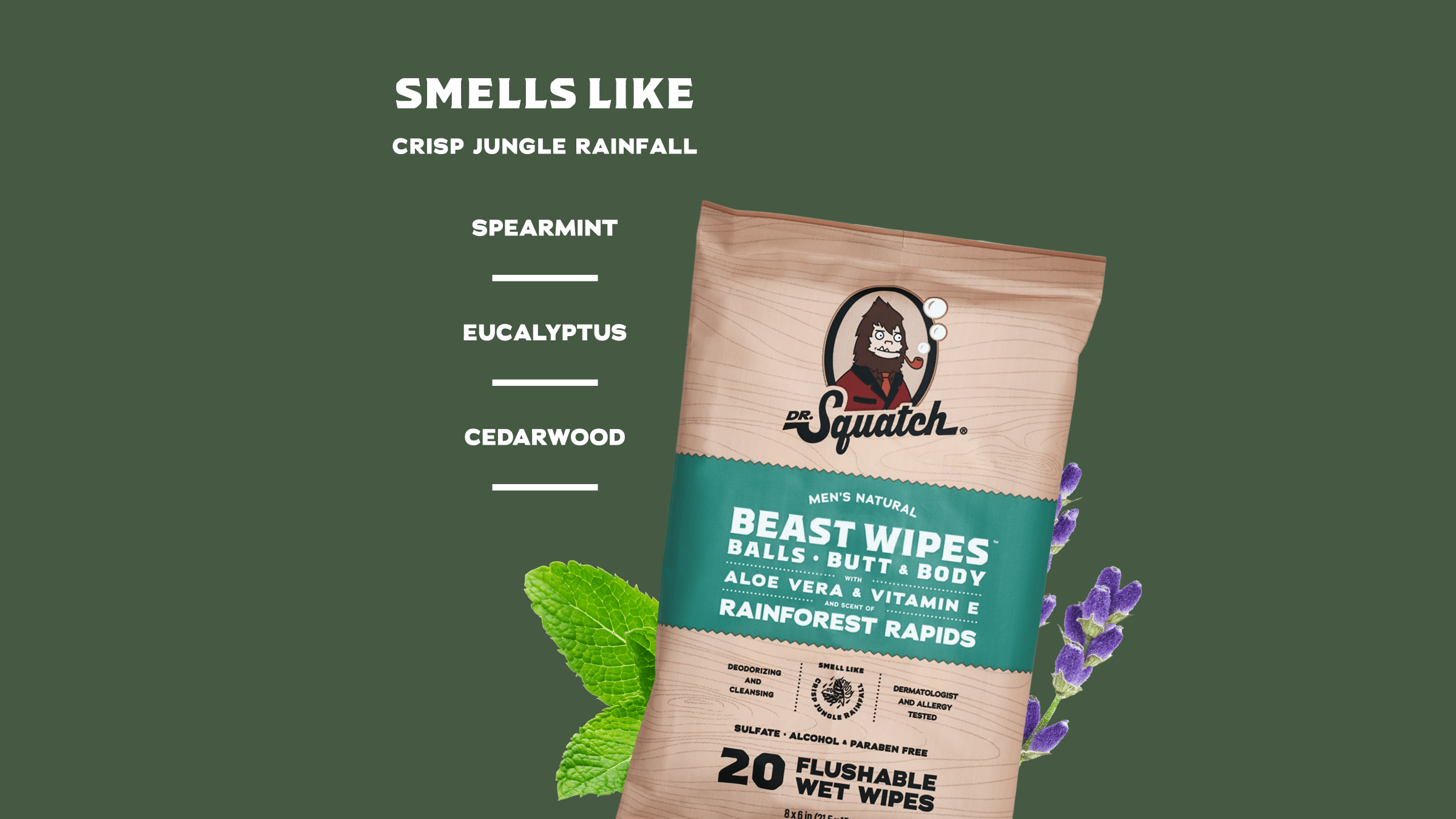 FREE Rainforest Rapids Wipes - Feel Good After Every Rinse