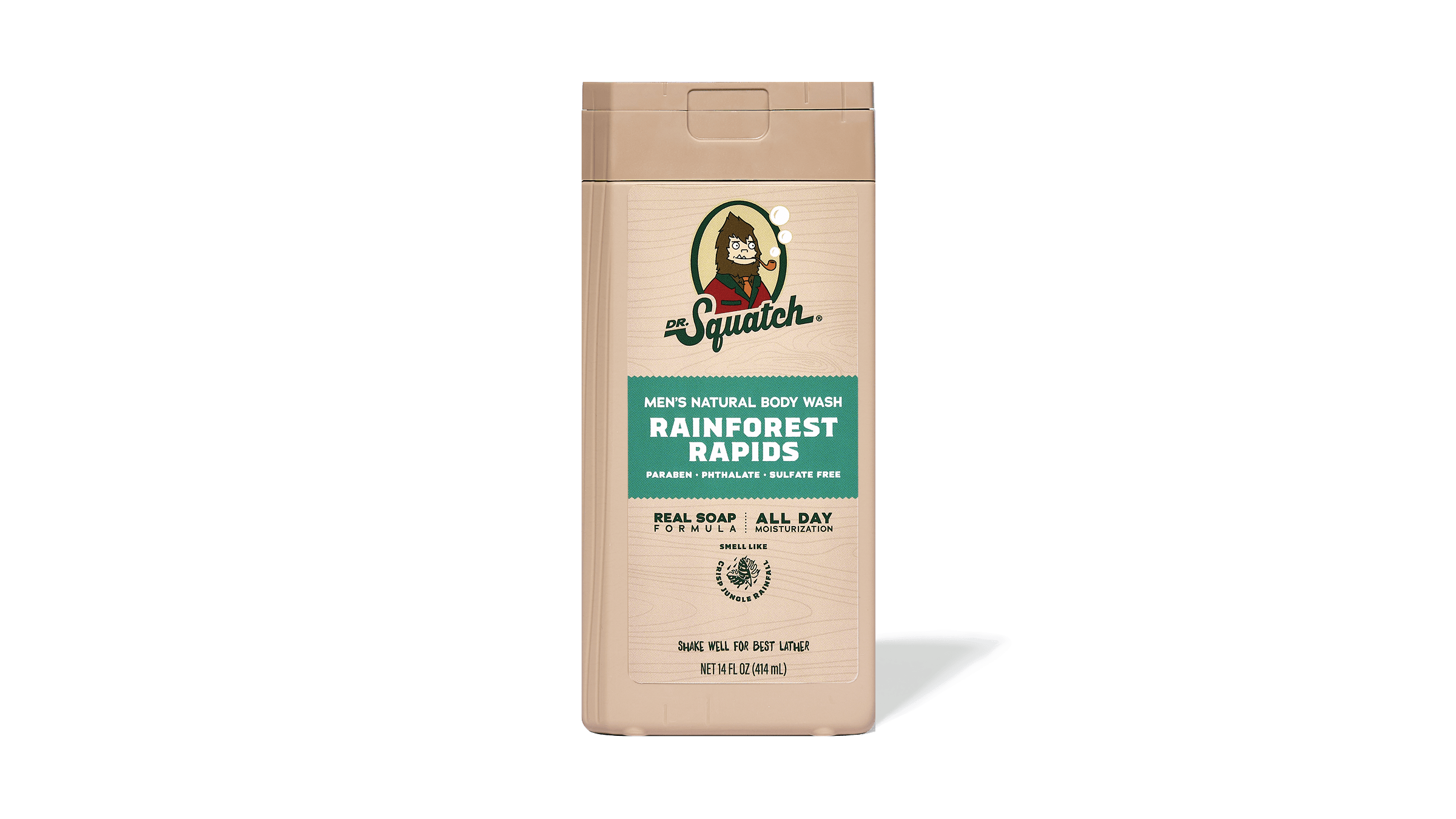 14 oz Rainforest Rapids Body Wash - Clean Starts in the Shower