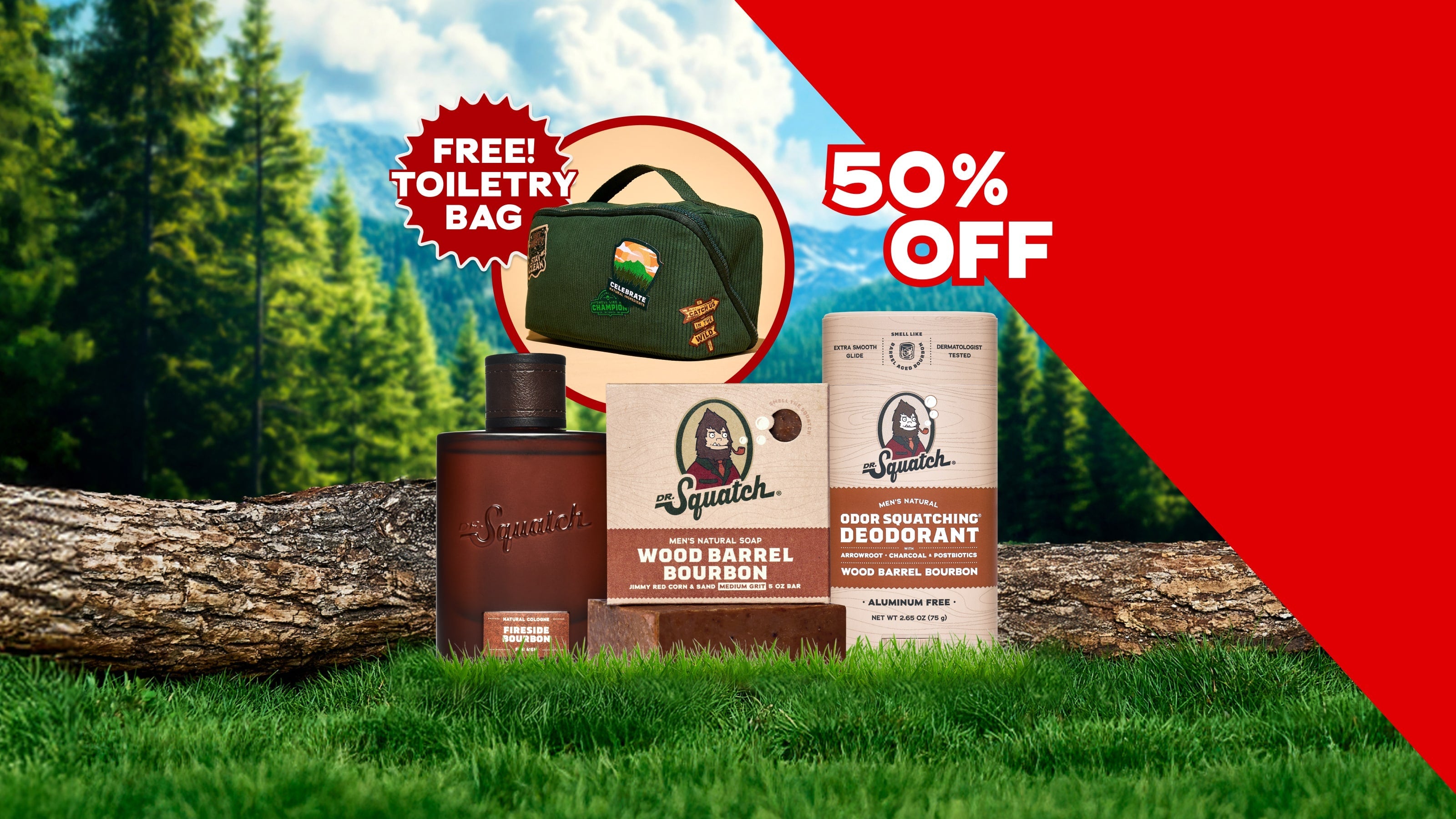 Signature Scent Set + FREE Toiletry Bag - Get Fresh After the Gym