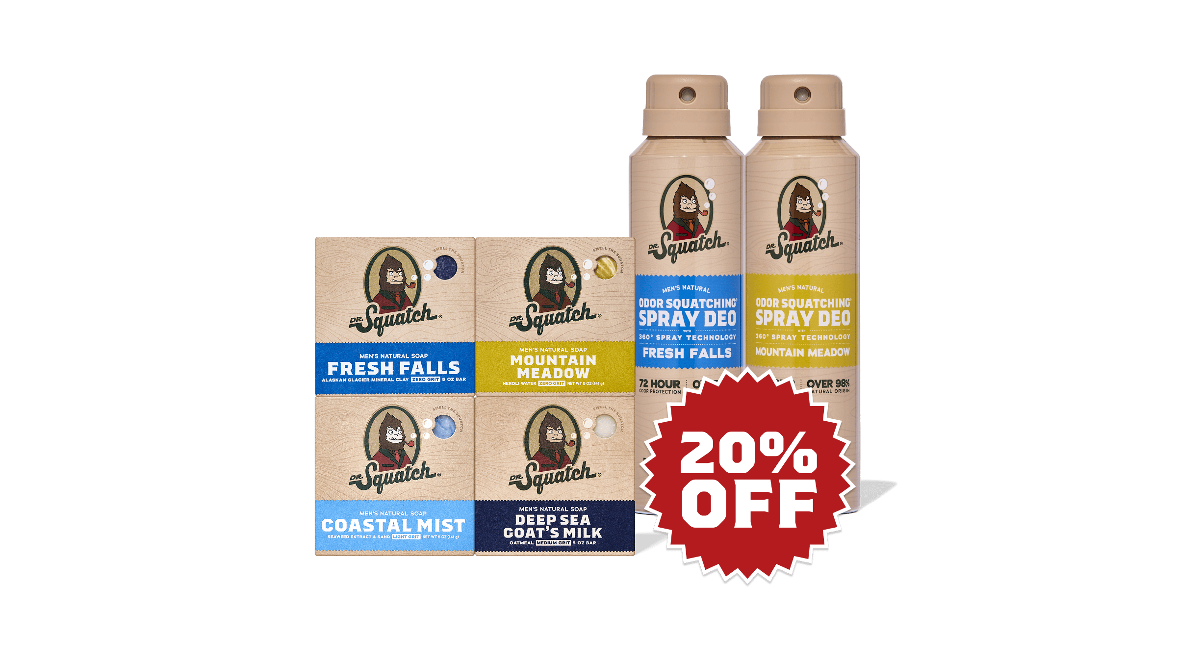 360° Spray Set - Built for Sweat and Grime