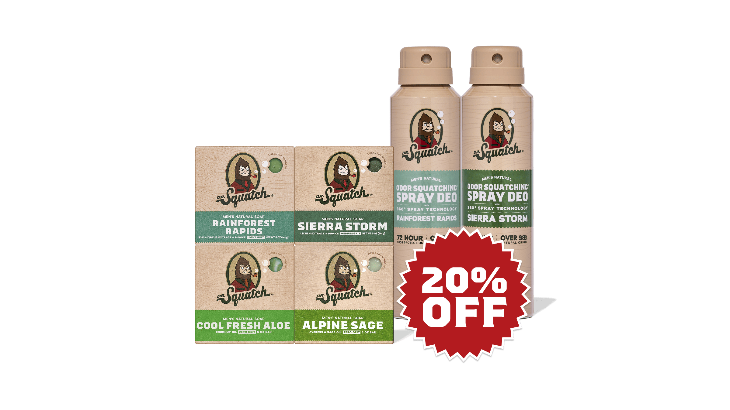 360° Spray Set - Built for Sweat and Grime