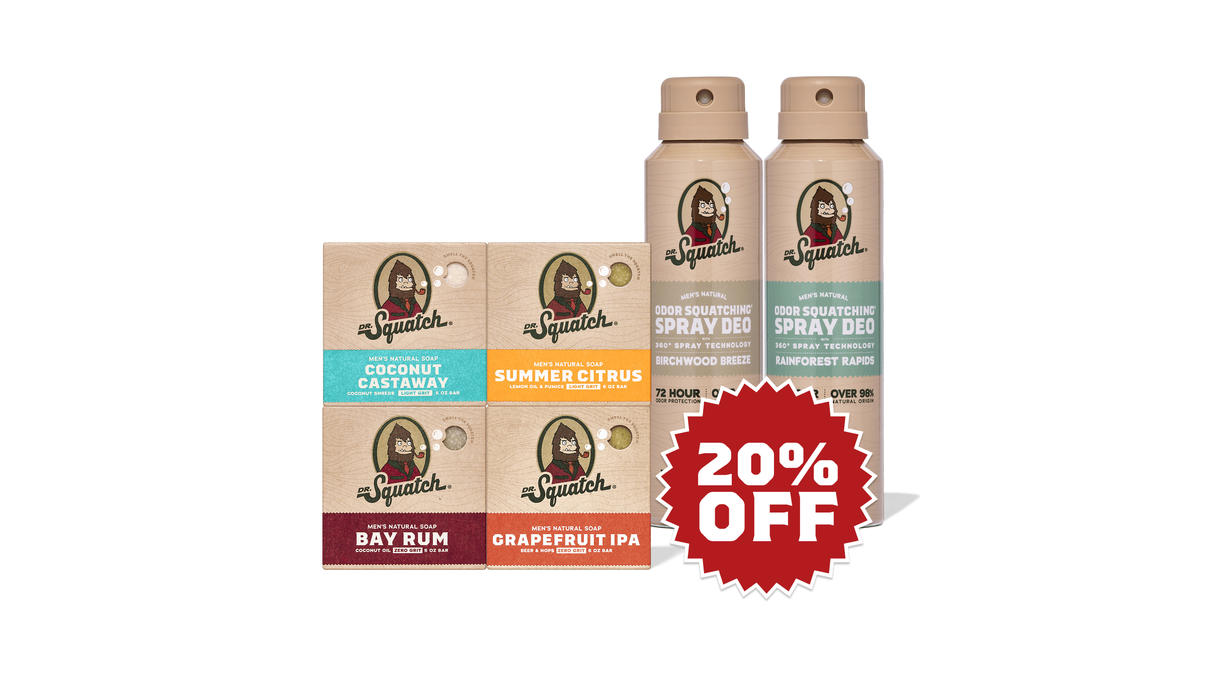 360° Spray Set - Built for Sweat and Grime