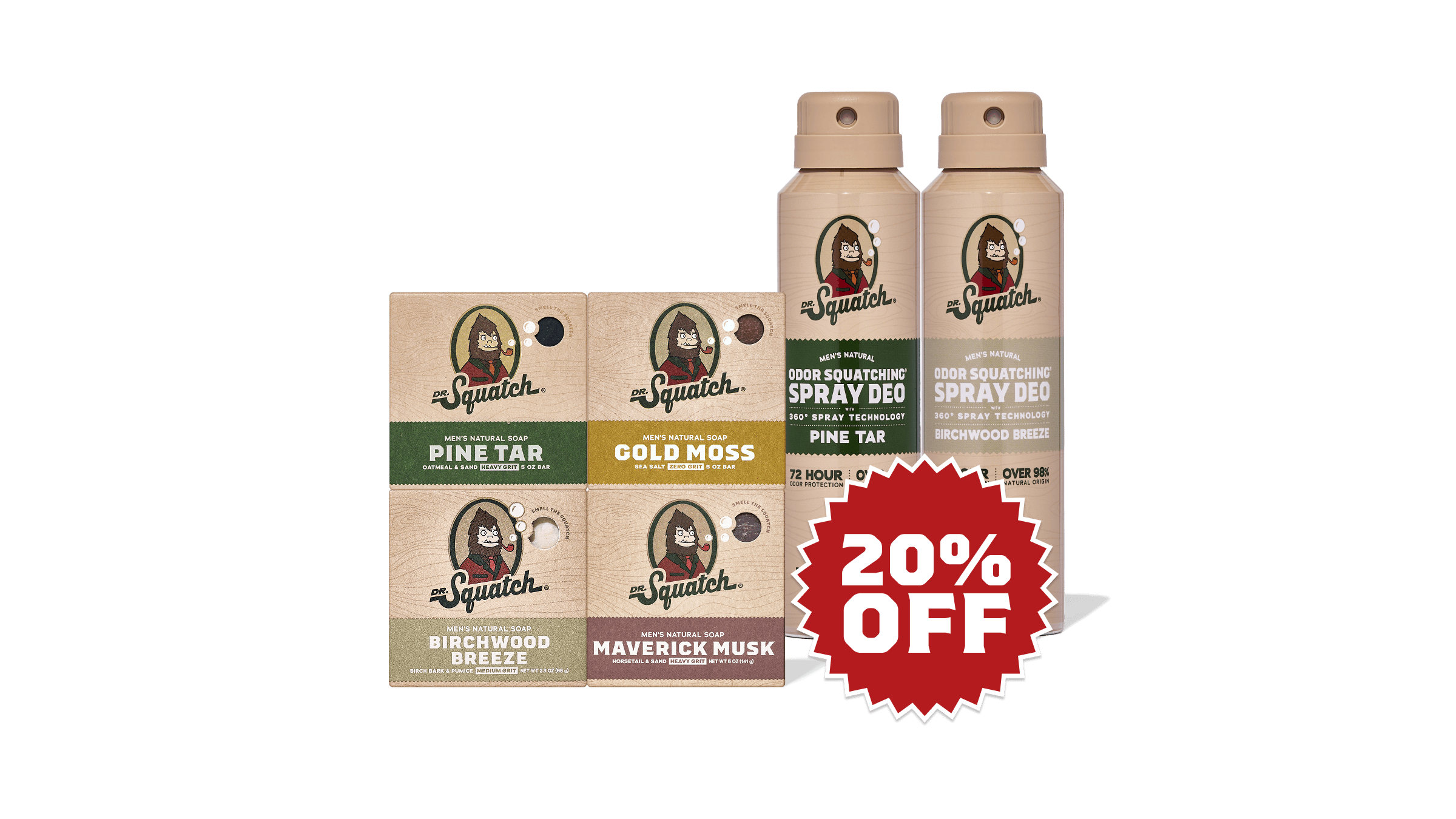 360° Spray Set - Built for Sweat and Grime