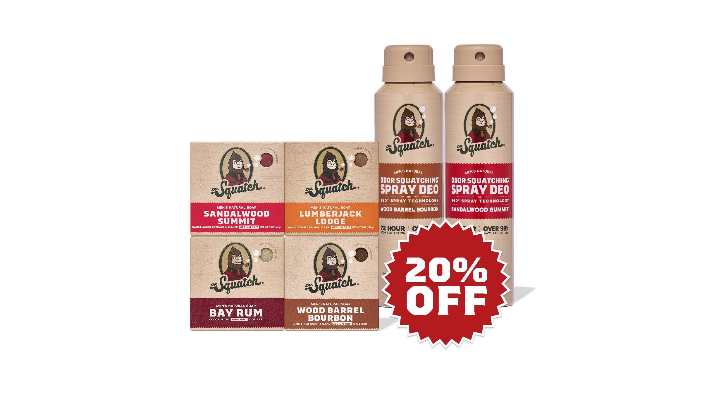 360° Spray Set - Built for Sweat and Grime
