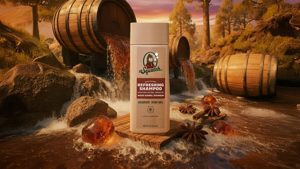 Wood Barrel Bourbon Shampoo - Stop Using Boring Soap
