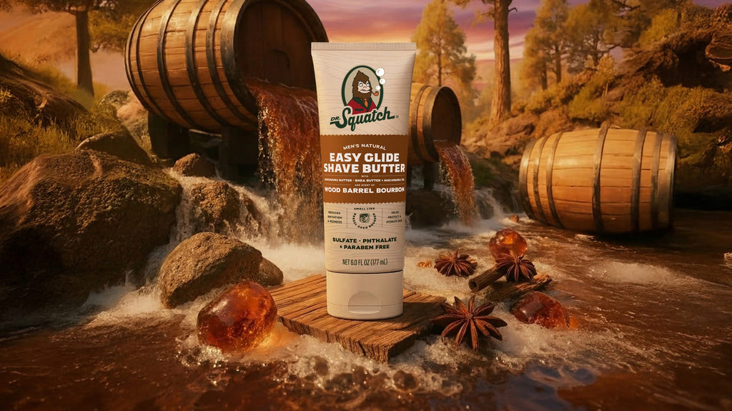 Easy Glide Shave Butter Wood Barrel Bourbon - Clean That Feels Right