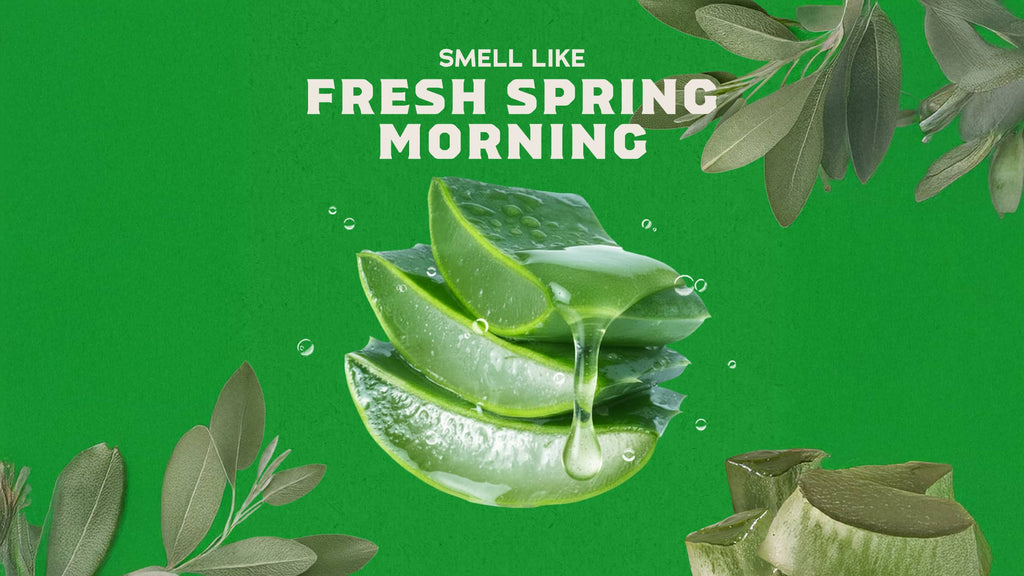 Cool Fresh Aloe Exfoliating Face Wash - Clean Skin With Character