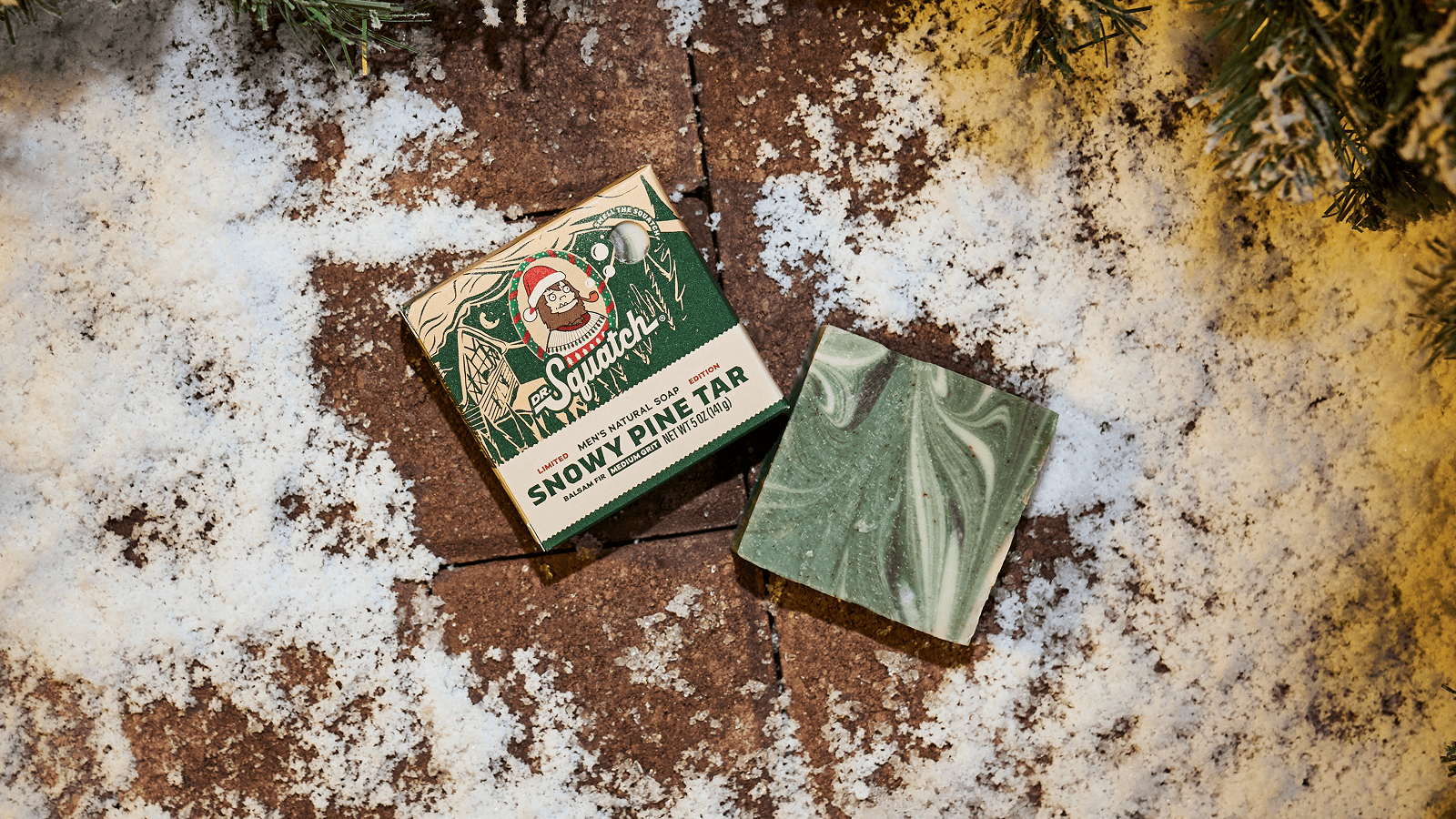 Snowy Pine Tar - Get Rugged Freshness Daily
