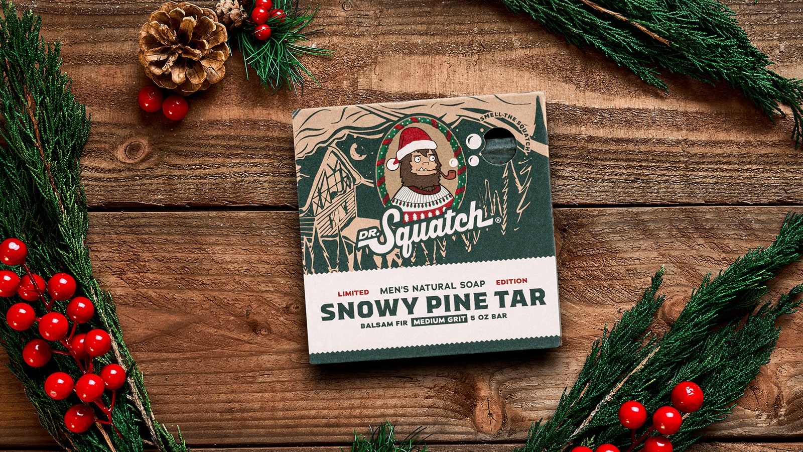Snowy Pine Tar - Get Rugged Freshness Daily