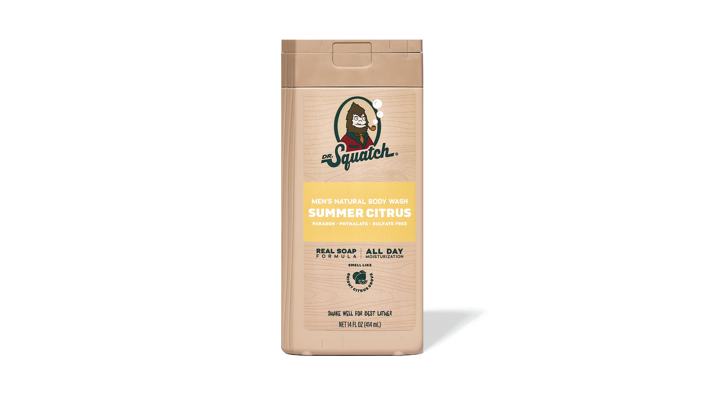 14 oz Summer Citrus Body Wash - Shower Like a Grown Man