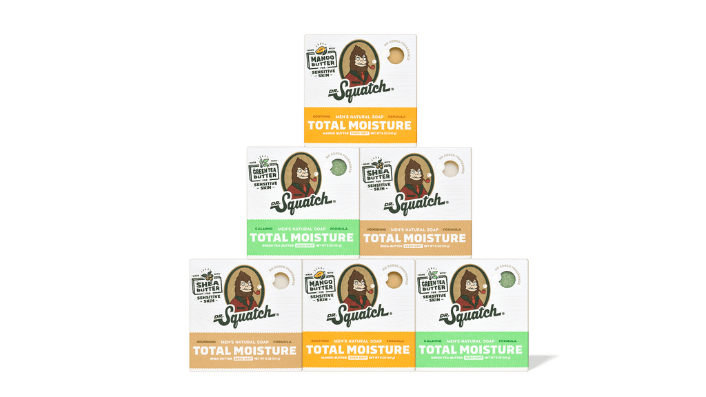 Total Moisture 6-Pack - Enter the No Boring Soap Zone