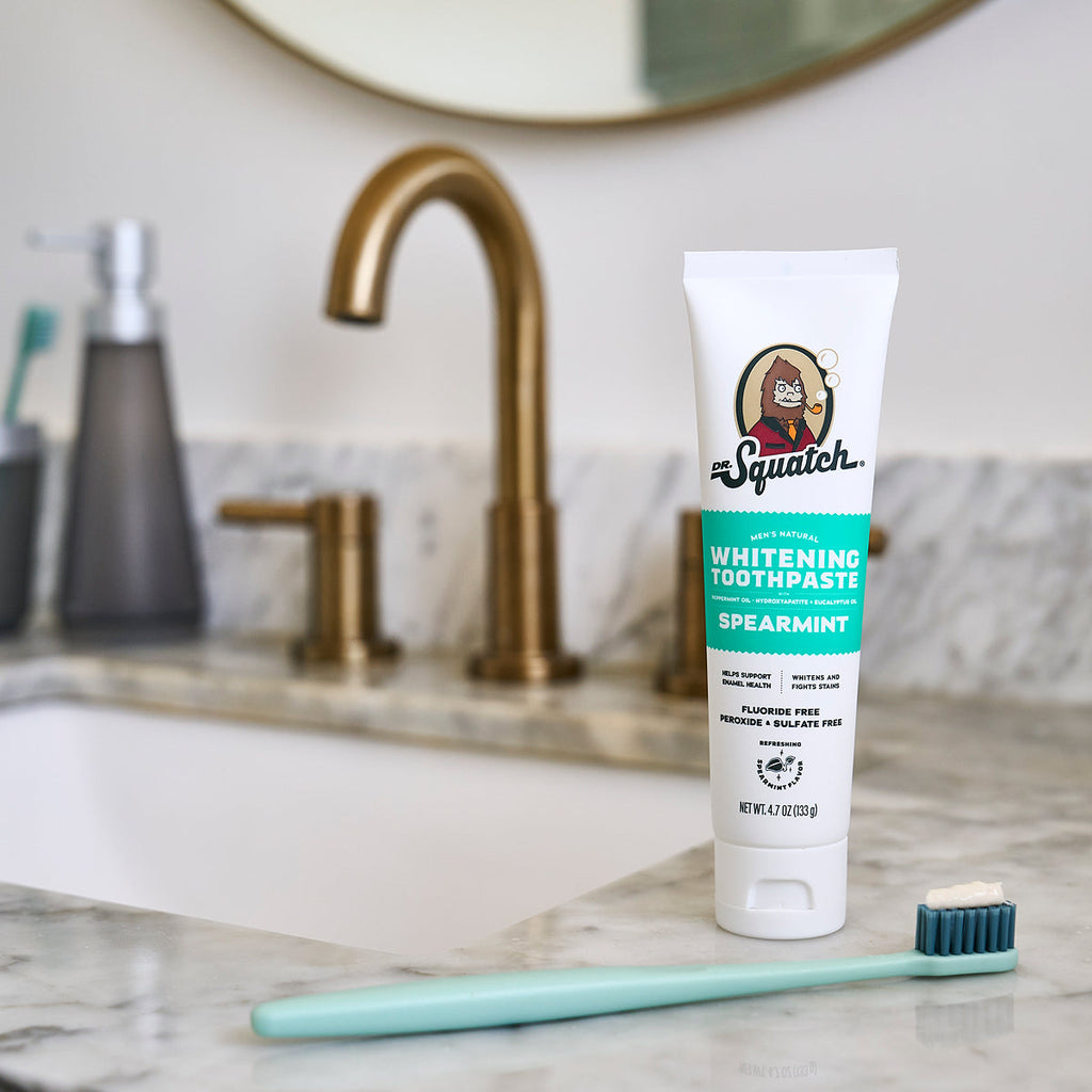 Spearmint Whitening Toothpaste - Make Your Wash Worth It