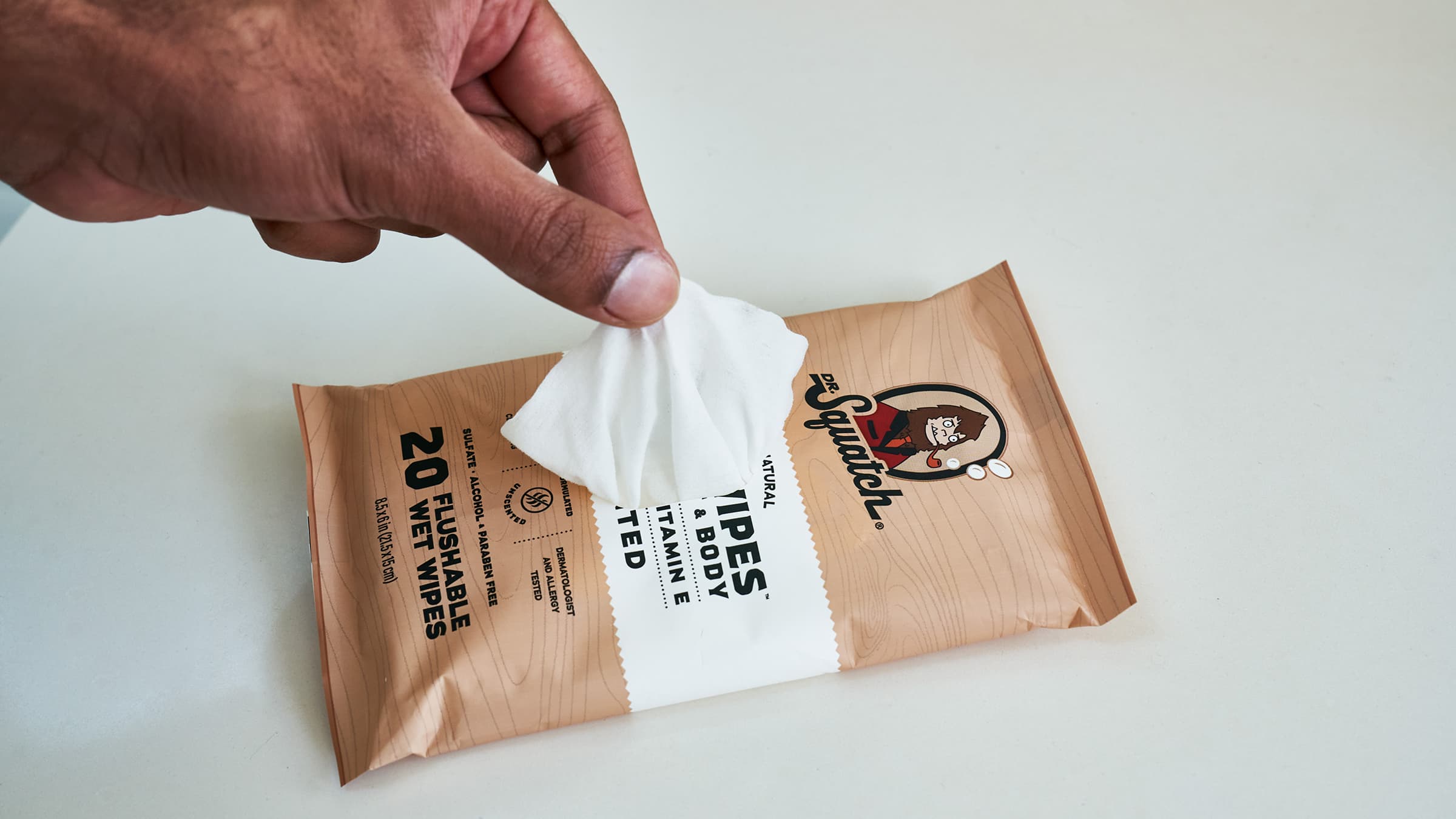 Unscented Wipes - Wash Off the Workday
