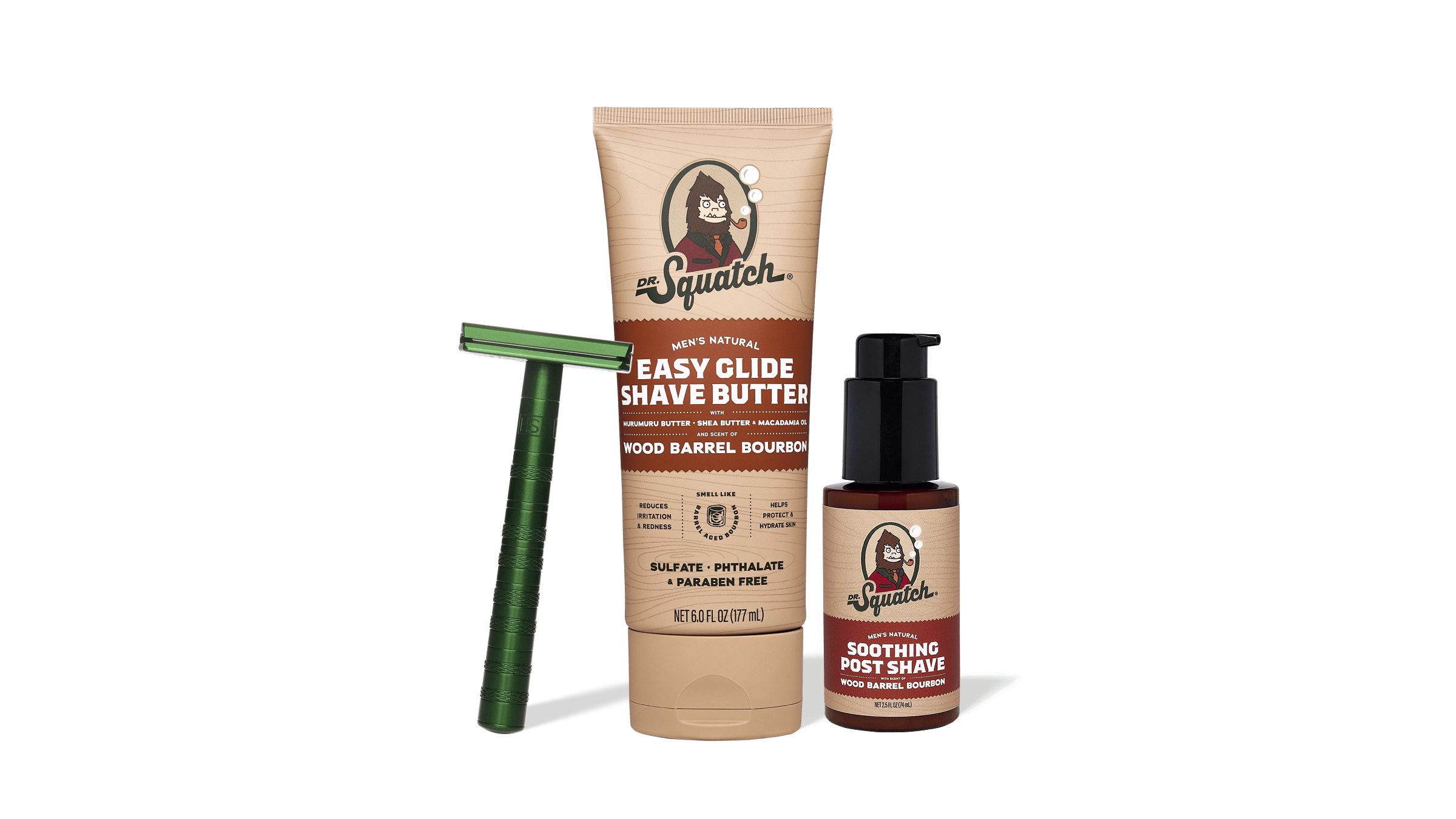 Wood Barrel Bourbon Glide Guy Bundle - Your Freshest Start Yet