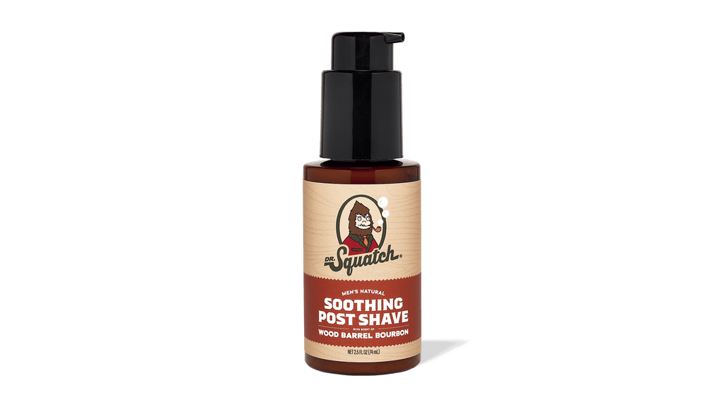 Soothing Post Shave Wood Barrel Bourbon - Soap Built for Men