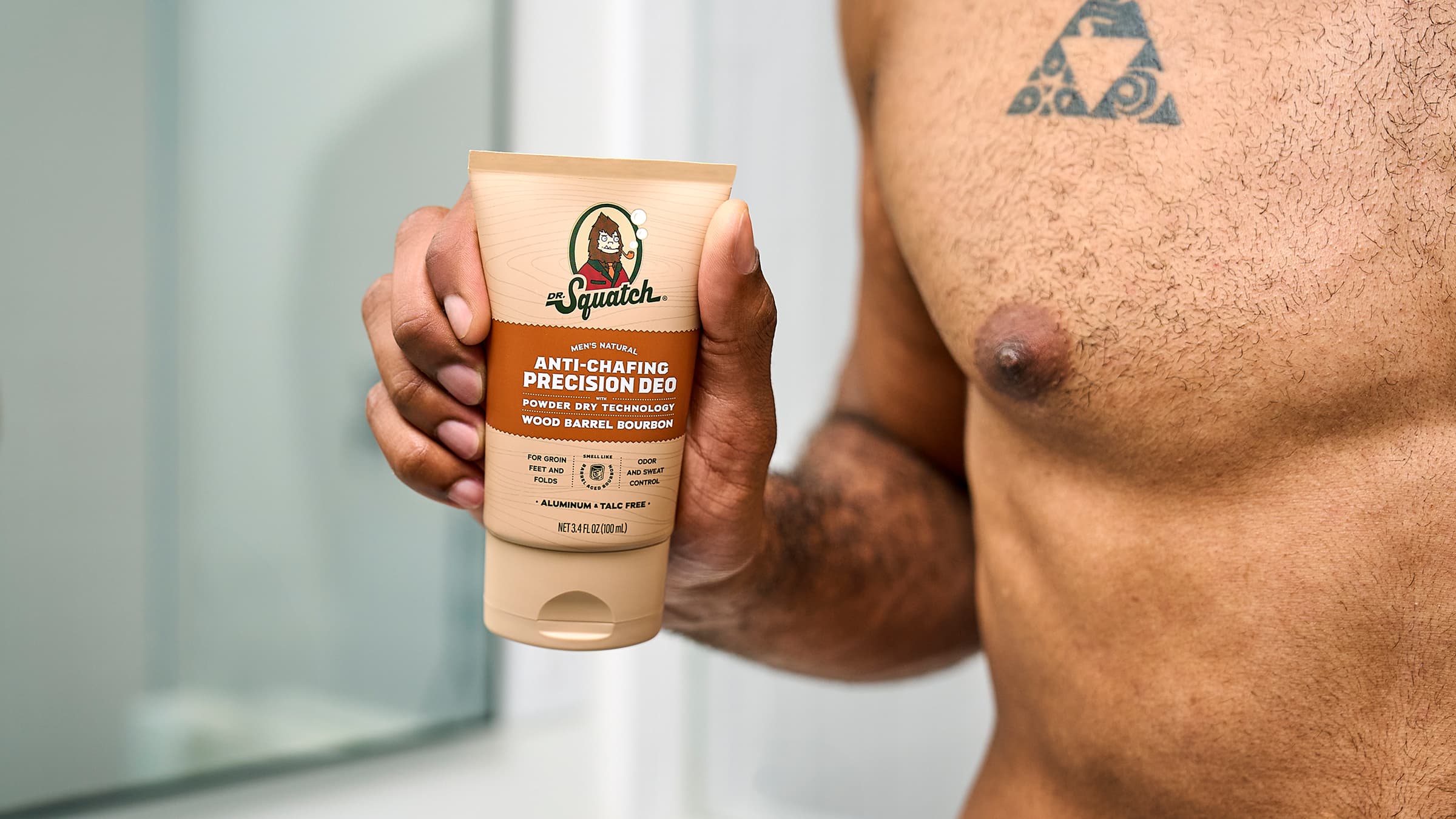 Wood Barrel Bourbon Precision Deo - Stay Fresh After the Shower