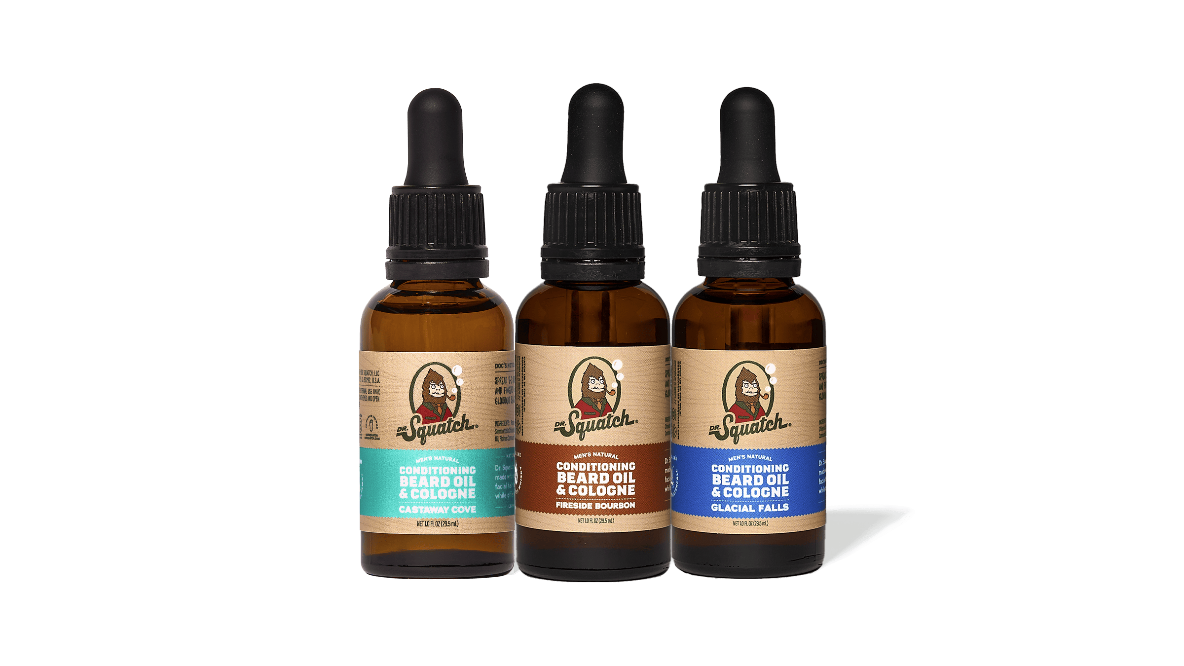 Beard Oil 3-Pack - Men's Soap That Delivers