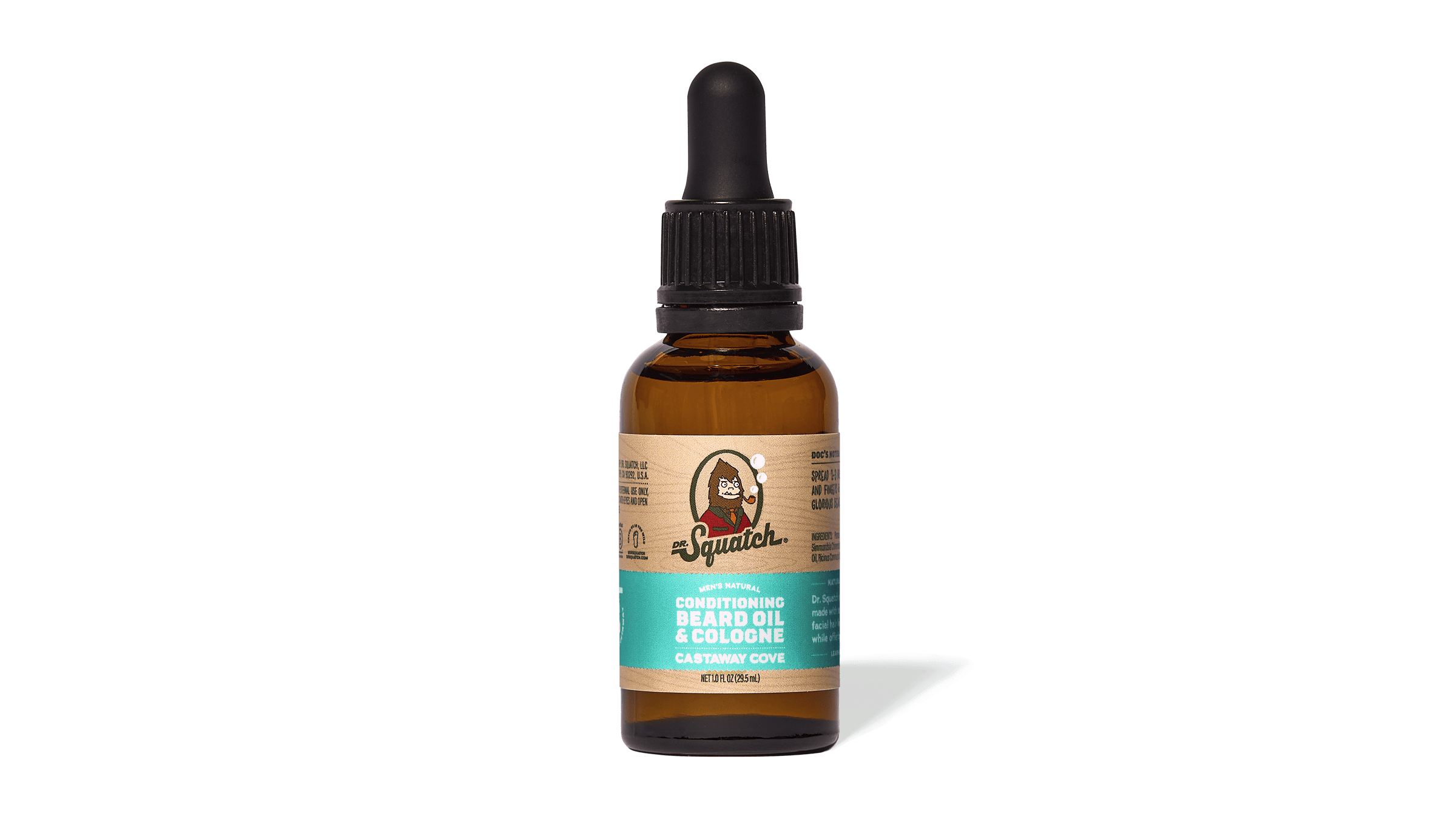 Castaway Cove Beard Oil & Cologne - Clean Scent With Strong Vibes