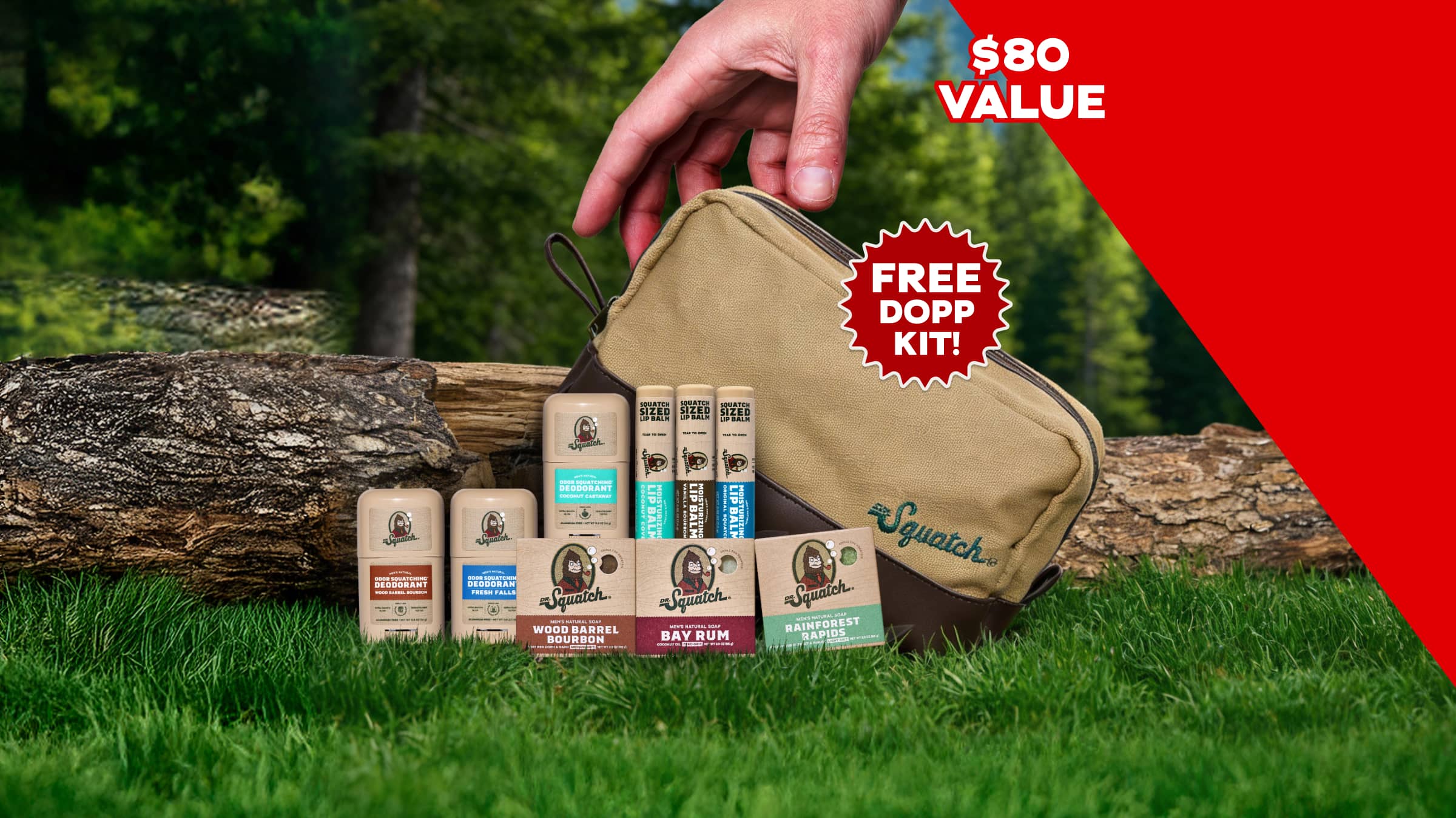Travel Trio + FREE Dopp Kit - Wash Away the Funk