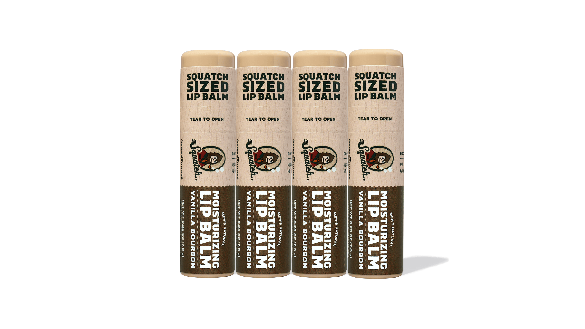 4-Pack Vanilla Bourbon - Grab a Bar Worth Using