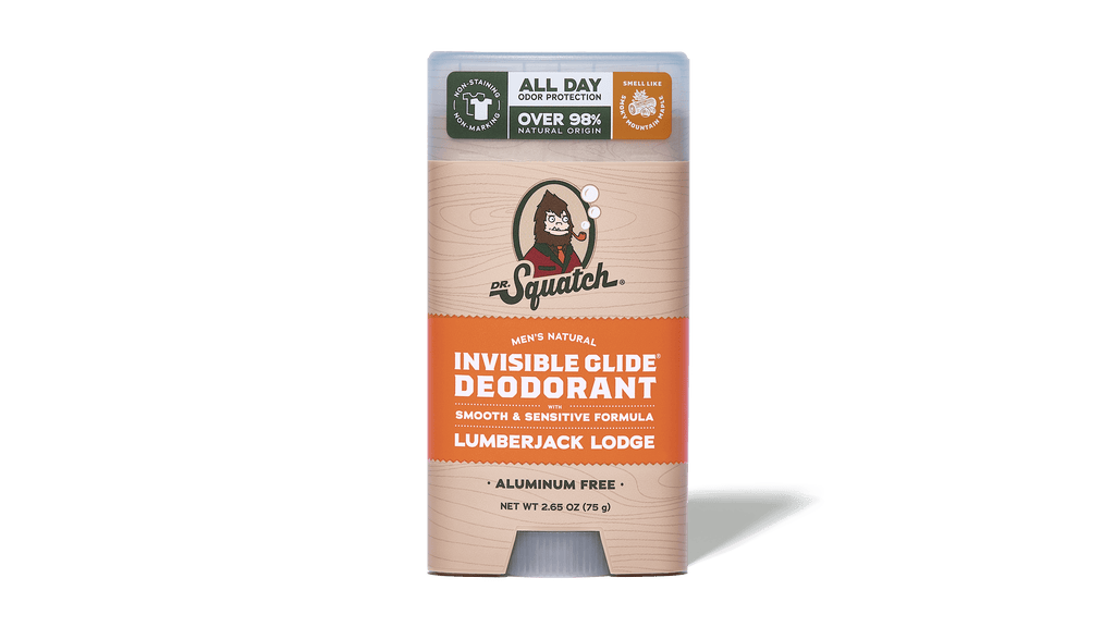 Lumberjack Lodge Invisible Glide Deodorant - Clean Scents for Men