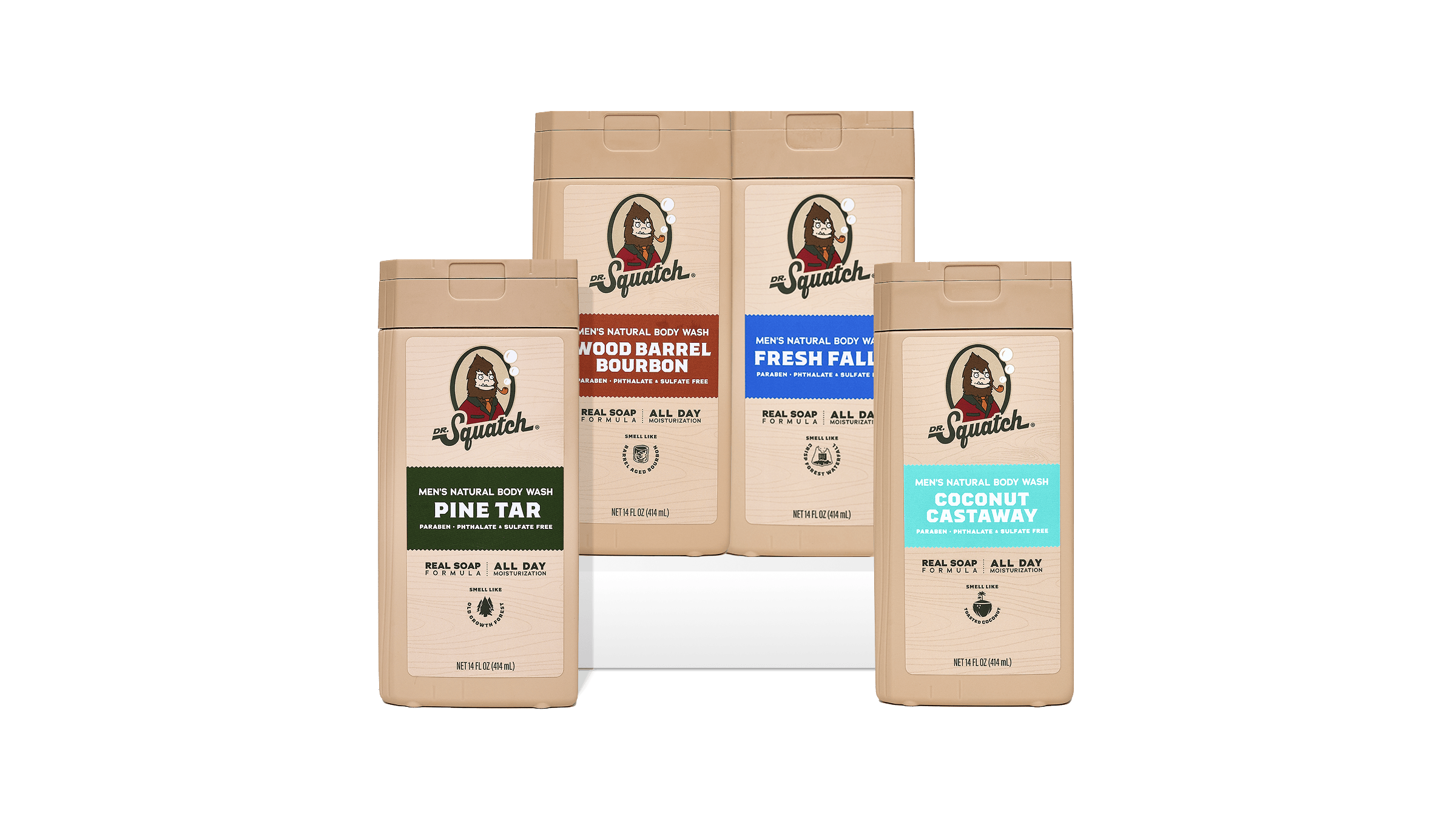 Body Wash 4-Pack - Shower Better Today