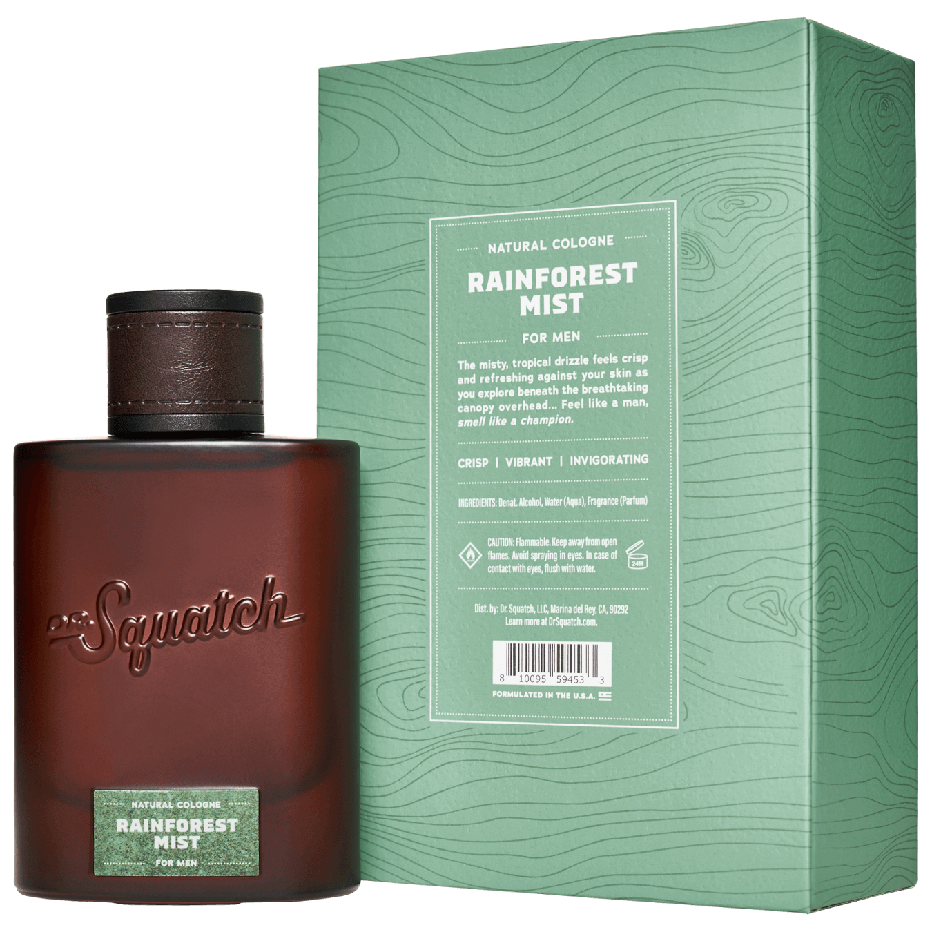 Rainforest Mist Cologne with Free Deo! - Fresh Soap for Hard Days