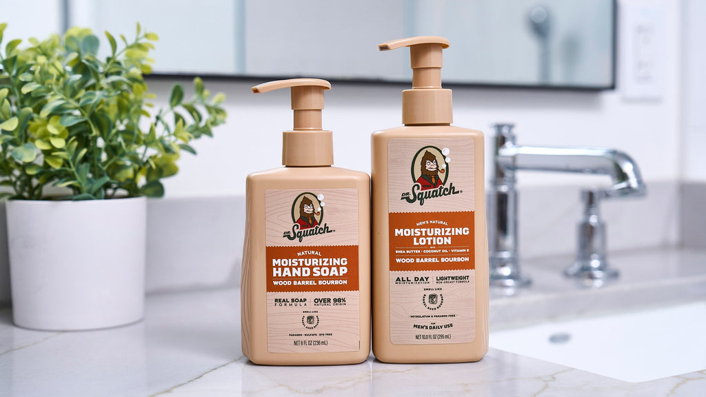 Wood Barrel Bourbon Hand Soap - Freshness for the Daily Grind